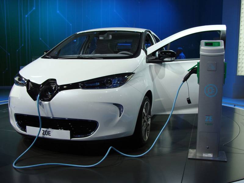 Borne de recharge pour une Renault ZOE